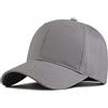 GEGEEN DOMOG Oversize XXL Berretto da baseball in cotone Big Head Cappelli Tinta unita Grande Testa Cappelli Plus Size Cappello Regolabile 58,4 - 64,8 cm