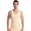 BaronHong Uomo Compressione Pettorale Camicia Dimagrante Body Shaper Gilet Allenamento Canotte ABS Addome Canottiere