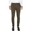 VEQUÈ Pantalone Uomo Cotone Invernale Chino Elasticizzato Slim Casual Elegante Tasca America