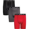 Reebok Biancheria Intima da Uomo, Boxer Grandi e Alti (3 Pezzi)