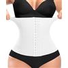 Werkiss Corsetto modellante da donna, con 3 file di ganci, con 7 ossa in acciaio