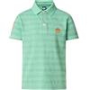 NORTH SAILS Polo Bambino a Righe in Jersey di Cotone Bio Slub