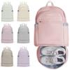 SZLX Zaino da Palestra per Donna Con Scomparto per Scarpe - Pieghevole, Grande per Laptop, Casual, Scuola, Sportivo - Borsa da Palestra per Nuoto e Yoga
