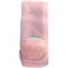 CutitiUU Calda sciarpa invernale da donna,Sciarpa per bambini in peluche alla fragola,Collo calda dal design incrociato, Inverno Bambini Sciarpa In Pile Solido Del Bambino,colore: rosa (Fragola)