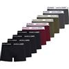 JACK & JONES Jacjimmy Solid Trunks 10 Pack Boxer a Pantaloncino Uomo (Pacco da 10)