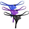 Faringoto Perizoma da uomo in rete trasparente, biancheria intima bikini con sacchetto, mutande a vita bassa traspiranti per uomo