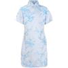 Mjjsk Vestito cinese per ragazze vestito Capodanno manica corta Qipao bambini Cheongsam tradizionale festa di compleanno per bambini festival abiti carino