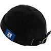 YAMEE Men Hats Docker cap Hats Skullcap Beanie Worker Sailor cap Brimless cap Rolled Cuff Retro Fashion Brimless Hat with Adjustable