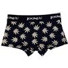 BaronHong Leaves Stampa Boyshort 3 Pack Boxer Briefs per Tomboy Trans Lesbian