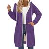 Generic Cappotti da donna lunghi foderati in pile da passeggio giacche per le donne giacche leggere Regno Unito cappotti casual intelligenti cappotto di cotone invernale in pile da donna cardigan taglie forti