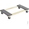 VEVOR Carrello per mobili, capacità di carico 1000 libbre, 18" x 30", 4 x 3" rotelle girevoli in PP, Carrello per mobili in legno duro per carichi pesanti, Carrello traslochi, Carrello mobili ruote