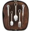 CHRISTOFLE SET POSATE 24 PEZZI LEGA ARGENTATA, CARROUSEL 72299