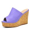 IF FASHION Sandali Zatteroni Ciabatte Zeppa Zeppe Alte Da Donna Estiva 2801