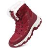 Unitysow Stivali Invernali Uomo Donna Stivaletti da Neve Caldi 37-46 EU | Stivaletti Inverno Pelo Foderati,All'aperto Impermeabili Scarpe da Neve,Antiscivolo Stringate,per Trekking,Camminare,Casual
