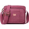 Troop London TRP0235 Troop London Classic - Borsa a tracolla in tela
