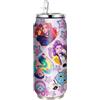 UBBY Demon Hunters - Borraccia da 500 ml, a prova di perdite, con cannuccia, in acciaio inox, per lavoro, viaggi, attività all'aperto (rosa)