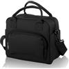 Zyiphor Borsa Termica Porta Pranzo Borsa Frigo 12L con Tracolla Regolabile Lunch Bag Impermeabile per Ufficio Scuola Viaggio Lavoro Picnic Uomo Donna (Nero)