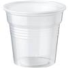 Generico 1000 Bicchierini Caffè in Plastica 80 ml trasparenti 10 confezioni da 100 pz bicchieri piccoli macchinetta caffè ufficio bar per uso quotidiano negozio