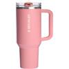 STANLEY Tumbler Stanley Quencher ProTour con cannuccia ribaltabile e coperchio a tenuta stagna 1184 ml | Cannuccia integrata e manico | Compatibile con portabicchieri per il viaggio | Tazza isolata in acciaio