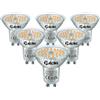 PRCNL Lampadine LED GU10 2700K Bianco Caldo 8.5W 940Lumen Equivalenti 125W Lampada Alogena. AC 230V No Flicker Faretti, Faretto 120 °Spot, 6 Pack