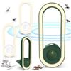 Tiptop Home Repellente ad Ultrasuoni per Topi 4 Pack, Repellente Ultrasuoni Anti Topi Antizanzare Ultrasuoni Elettrico Anti Insetti Ratti, Zanzare, Ragni, Parassiti, Scarafaggi, Formiche, Sicuro verde e innocuo