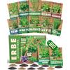 ZenGreens® Set di Semi di Erbe Aromatiche bio - 12 varietà antiche | per cucina & davanzale, sementi per orto, balcone & letto rialzato, aromi freschi, idea regalo per giardinieri