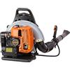 chennnls Soffiatore a benzina da 65 CC, 2 tempi Soffiatore Scoppio, 3,6 CV, soffiatore ad aria, per soffiare foglie, sabbia, ghiaia e neve.