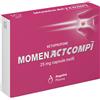 ANGELINI PHARMA ITALIA SpA Momentact Compì | Ketoprofene 25mg Antidolorifico | 10 Capsule Molli