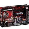 Playmobil WWE RAW Ring Collectors Set Ring da wrestling con Personaggi e accessori 71956