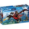 Playmobil Cavalieri Drago nero di fuoco con funzione sparo 4+ anni 72114