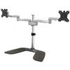 StarTech.com Supporto Doppio Monitor a 32 [8Kg] - Snodabile - Acciaio e Allumini