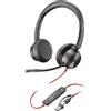 POLY Cuffie Poly Blackwire 8X223AA Padiglione con Microfono Nero [UHPOYBNP0000017]