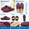 Ecosanit Cora Velcro Foam Romblox/Gloss Wine