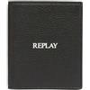 Replay Portafoglio Con Portacarte Verticale In Pelle Martellata FM5313.000.A3063C Nero