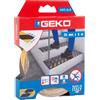 Geko Nastro adesivo antiscivolo ANTISLIP 25mm x 5mt giallo nero Geko 220/55
