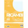 PIGNA RICAMBI FORATI A4 5mm c/marg QUAXIMA 40FG 80GR PIGNA 00629030Q