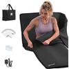 VEVOR Coperta Sauna a Infrarossi 180 x 81 cm in Tessuto Oxford con Borsa, Nero, Sacco Sauna Portatile Integrale con Temperatura e Timer Regolabili, Riscaldamento Uniforme per Benessere e Relax a Casa