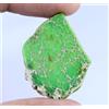 30.15 Carato Verde Naturale Carico Lago Turchese Lucidato Grezzo Certificato