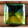91.75 KT / 30 MM Taglio Quadrato Brasiliano Bi-Colore Tormalina Gemma