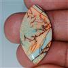 Handmade 09.10 Ct Sterling Monarch Opale Cabochon Marquise Pietra Libera 16x30x3 mm