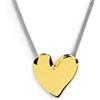 MARLU' Collana Marlù 33CN0039GS catena mesh con cuore irregolare martellato - MULTICOLOR