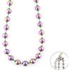 CESARE PACIOTTI 4US COLLANA PVD COLORATO SFERE 10MM - MULTICOLOR