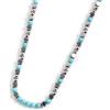 MARLU' Collana turchese - ARGENTO/ACCIAIO