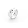 CESARE PACIOTTI SILVER ANELLO PACIOTTI - 925 SILVER - ARGENTO/ACCIAIO