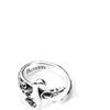 CESARE PACIOTTI SILVER ANELLO PACIOTTI - FULL SILVER - ROLLED DAGGER - ARGENTO/ACCIAIO