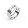 CESARE PACIOTTI SILVER ANELLO SILVER 925 - ARGENTO/ACCIAIO