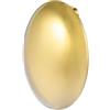 MARLU' Mono Orecchino a lobo bottone ovale 2,8cm - DORATO
