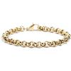 MARLU' Bracciale catena diamantata rolò - DORATO