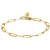 MARLU' Bracciale catena maglia larga - DORATO