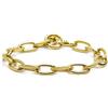 MARLU' Bracciale catena maglia larga - DORATO